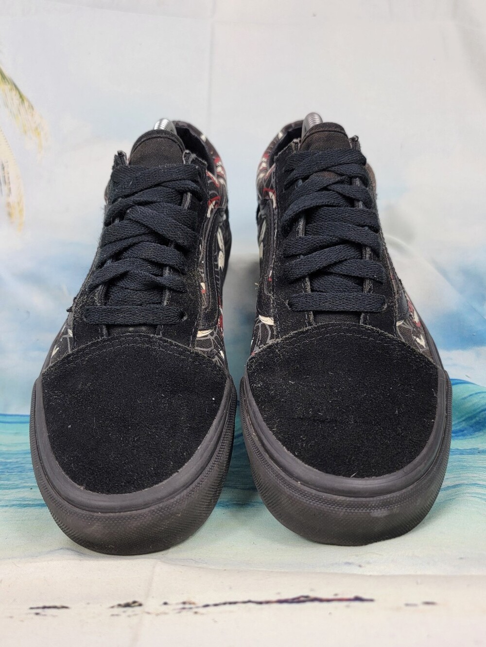 Vans Old Skool Glow FRIGHTS Womens 7.5 - Picture 4 of 10